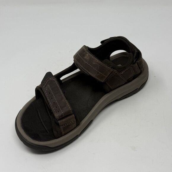 Teva Langdon Sandals Mens 7 Brown Leather Hiking Camping Outdoors Ankle Strap main image 7